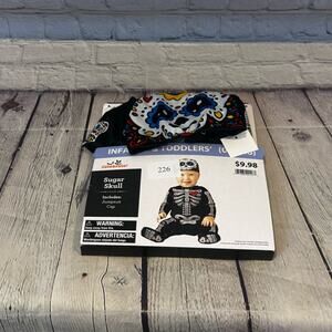 Sugar Skull Infant Halloween Costume